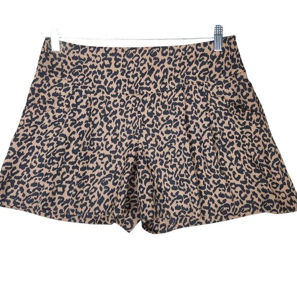 Ann Taylor LOFT Womens Leopard Print Shorts Size 4 - Picture 5 of 7